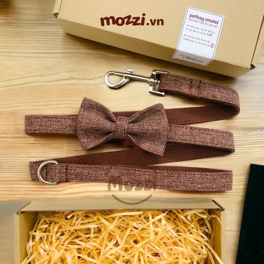 Dây dắt đơn pro cao cấp cho chó (Không kèm nơ)