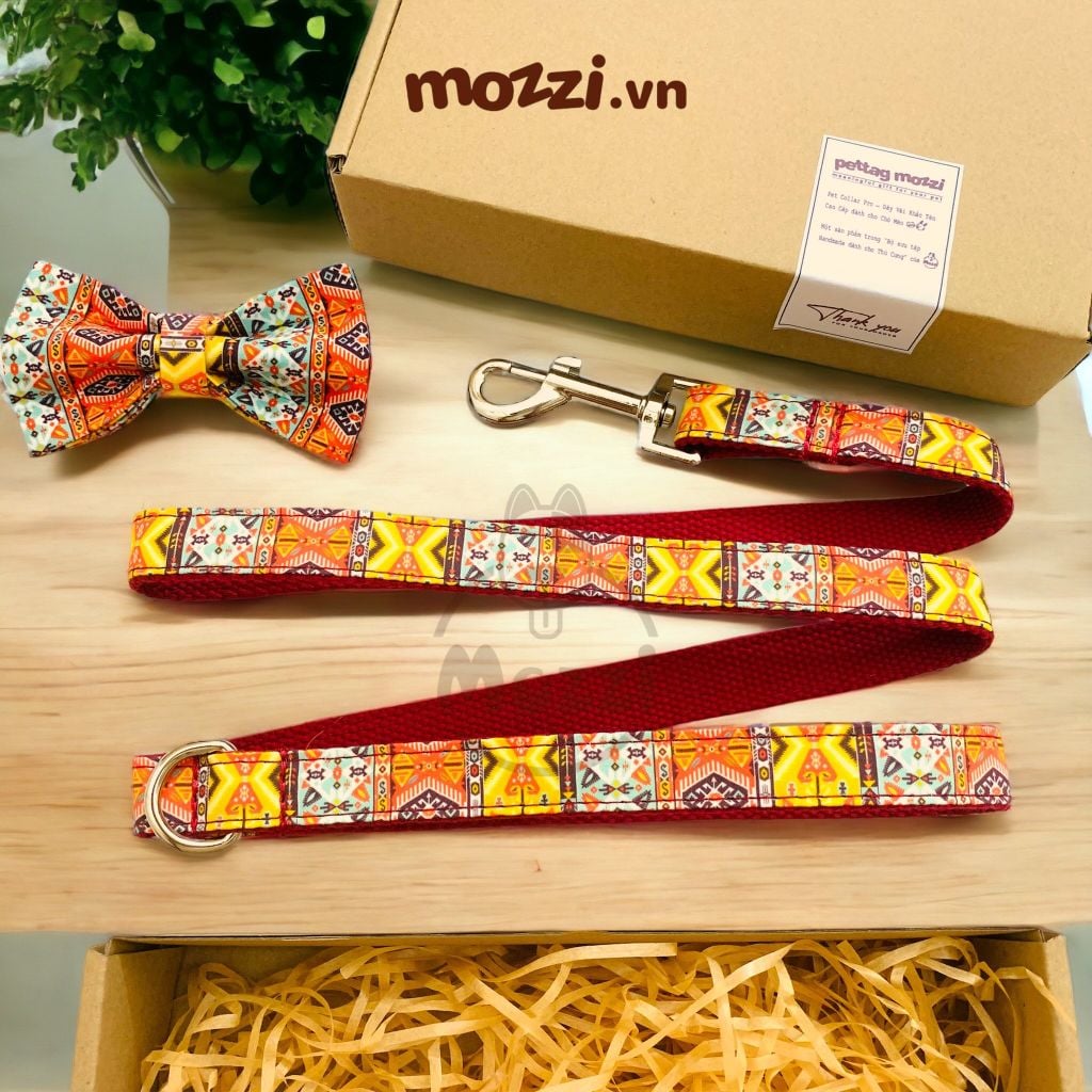 Dây dắt đơn pro cao cấp cho chó (Không kèm nơ)