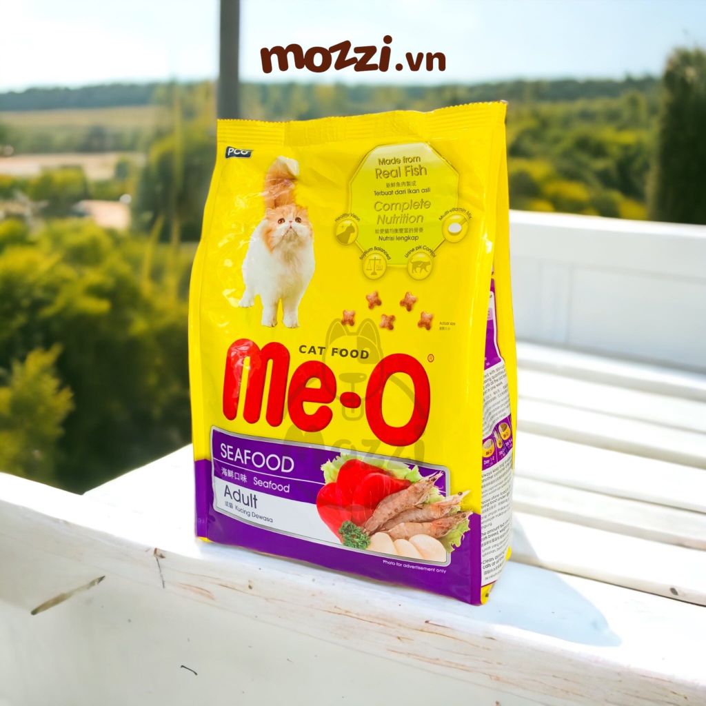 Thức ăn hạt Me-O cho mèo lớn [350g - 1.2kg]
