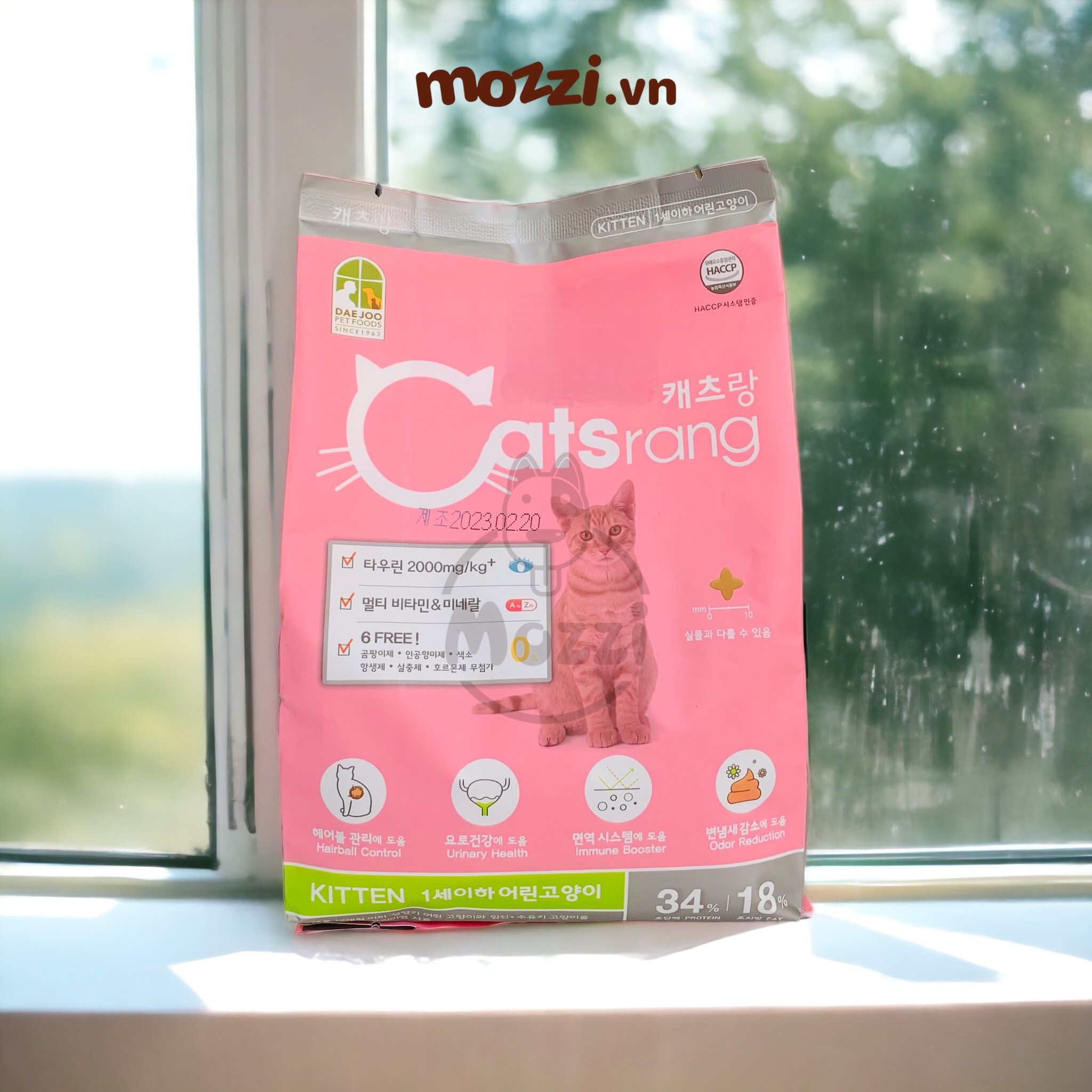  [Bịch 1.5kg] Catsrang Kitten Thức ăn hạt cho mèo con 