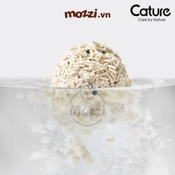 [7L] Cát vệ sinh cho mèo Tofu Cature mix Đậu nành + Xi măng + Gỗ cho mèo
