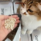  [7L] Cát vệ sinh cho mèo Tofu Cature mix Đậu nành + Xi măng + Gỗ cho mèo 