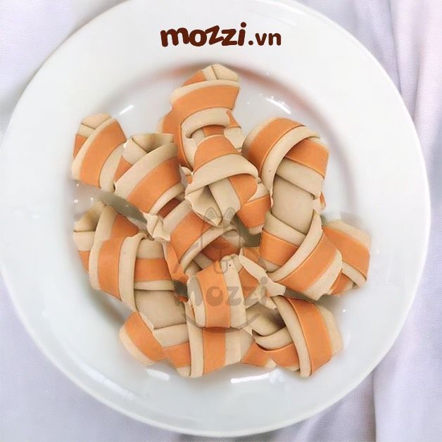 DoggyMan Xương nơ hương Sữa 25 cây cho chó