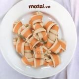  Snack cho chó Xương nơ gặm DoggyMan hương gà và sữa 