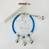  Vòng cổ hạt charm mix ngẫu nhiên dễ thương cho chó mèo 