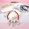 Vòng cổ hạt charm mix ngẫu nhiên dễ thương cho chó mèo