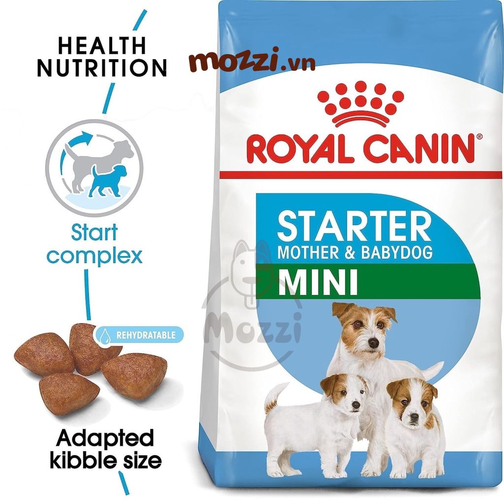Thức ăn hạt Royal Canin Mini Starter cho chó mẹ và chó con