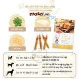  Snack cho chó Xúc xích phô mai BowWow bổ dưỡng 