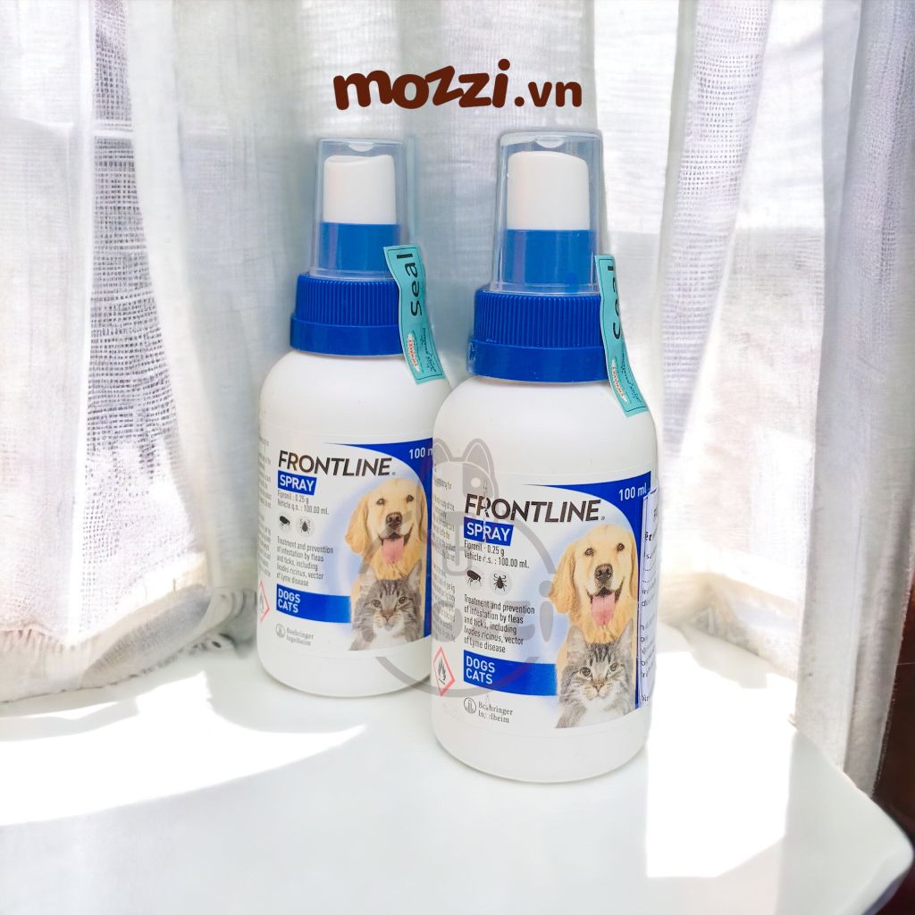 Xịt ve rận Frontline Spray Chai 100ml cho chó mèo