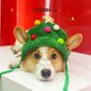 Bộ Nón và Yếm cổ Noel hình nổi cho chó mèo