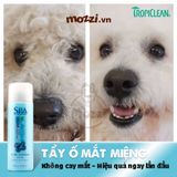  Sữa rửa mặt tẩy ố vùng mắt Spa Tropiclean vệ sinh mắt Chai 236ml cho chó mèo 