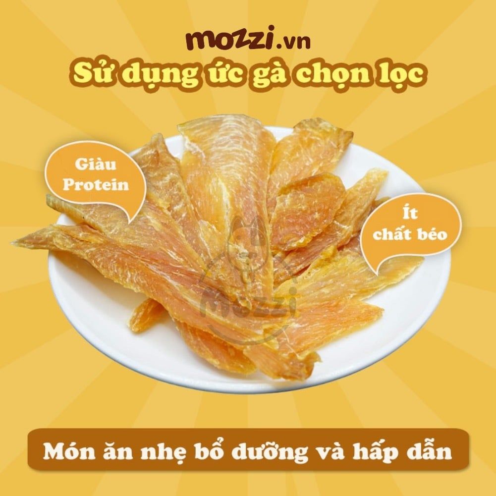 Snack cho chó Thịt gà sấy giòn Doggyman (xúc xích, thanh gà, miếng gà, gân gà tây, chip cá ZÒN)
