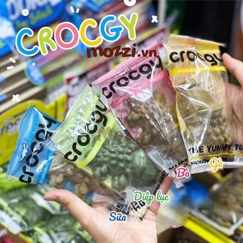 Snack cho chó Crocgy Cá sấu gặm sạch răng Thái Lan