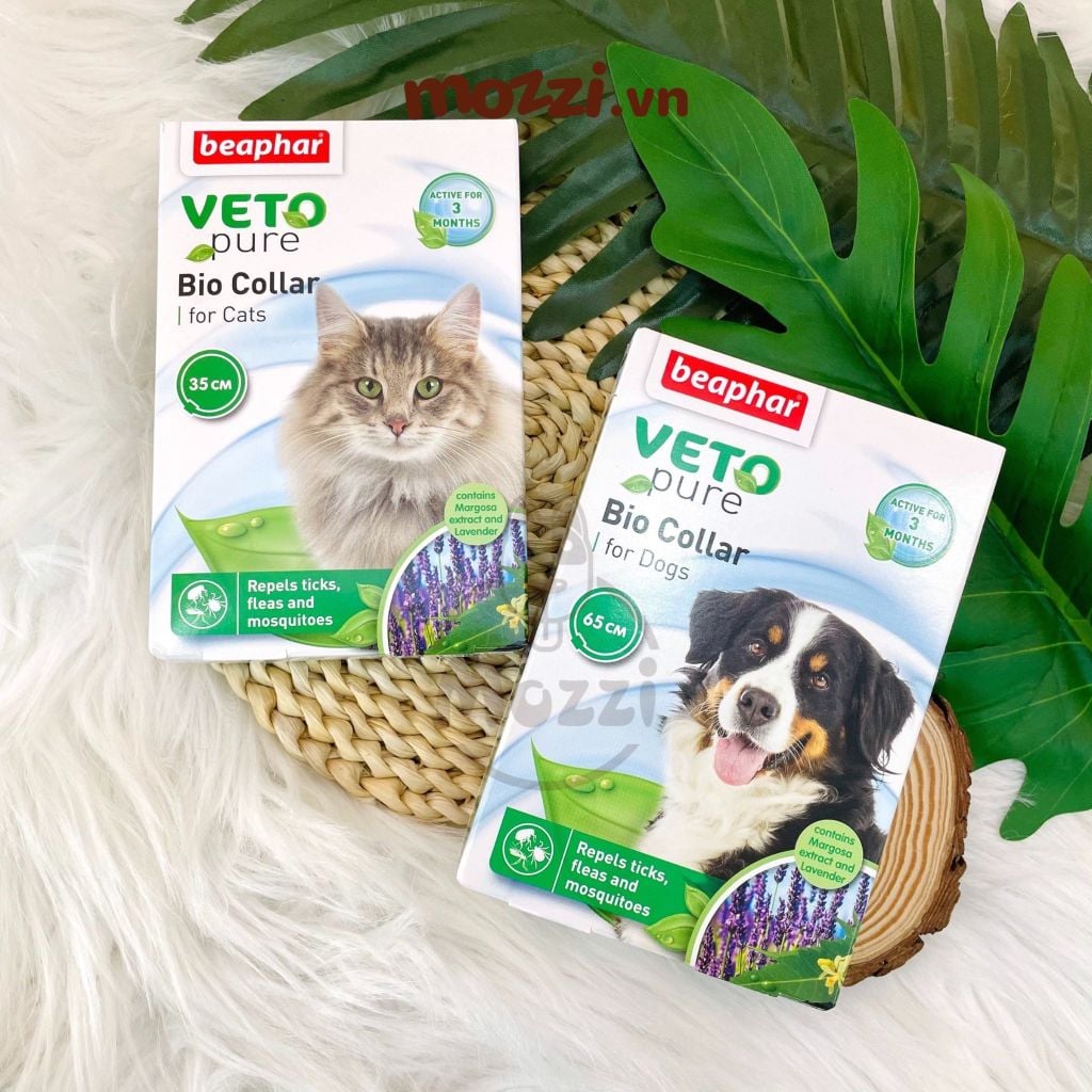 Beaphar Veto Vòng cổ ngăn ngừa ve cho chó mèo