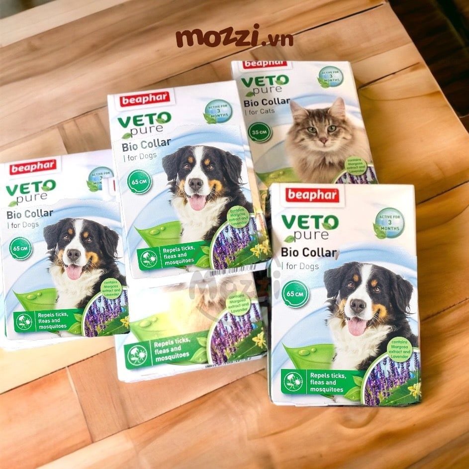 Beaphar Veto Vòng cổ ngăn ngừa ve cho chó mèo