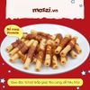 Snack cho chó Xương Que cuốn thịt gà Doggyman