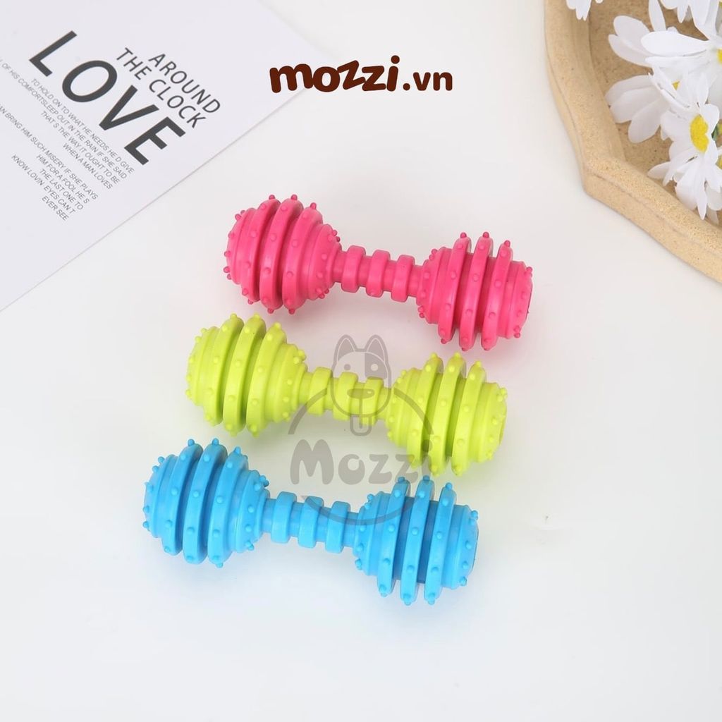 Aduck Đồ chơi tạ bánh răng mềm cho chó