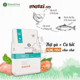 Thức ăn hạt hữu cơ Natural Core Bene M50 vị Gà và Cá hồi cho chó [400g - 500g - 2kg - 5kg - 10kg] 