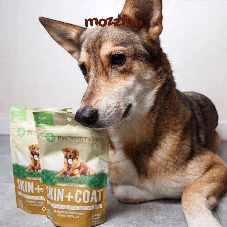 Viên dưỡng da lông móng Skin&Coat Pet Naturals cho chó
