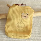  Áo thun gấu Tshirt thoáng mát cao cấp cho chó mèo 