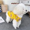 Áo cotton hình Gấu nâu lớn Hàn Quốc cho chó mèo