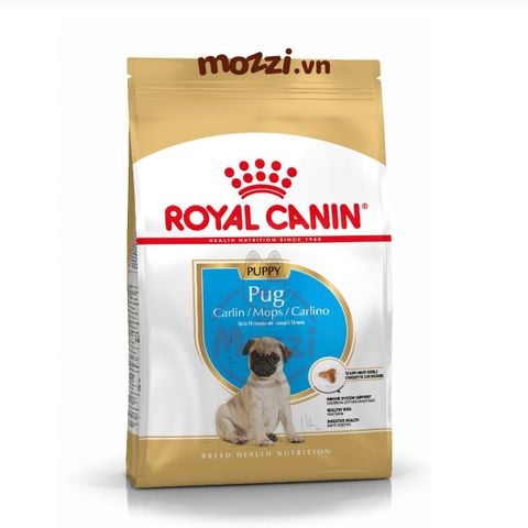 Thức ăn hạt Royal Canin Pug Puppy Adult cho chó mặt xệ [500g - 1.5kg]