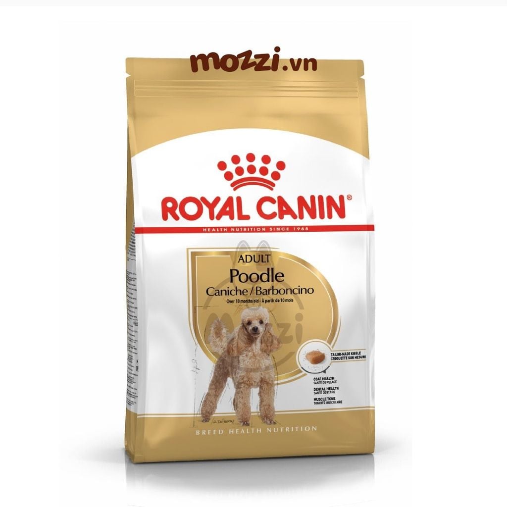 [500g - 1.5kg - 7.5kg ] Thức ăn hạt Royal canin Poodle Puppy Adult cho chó lông xoăn