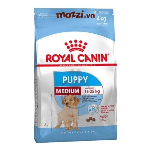  Thức ăn hạt Royal canin Medium Puppy Adult cho chó kích thước trung bình [1kg - 4kg - 10kg - 16kg] 