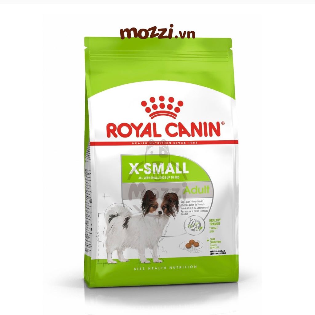 [500g - 1.5kg] Thức ăn hạt Royal Canin Xsmall Puppy Adult cho chó siêu nhỏ