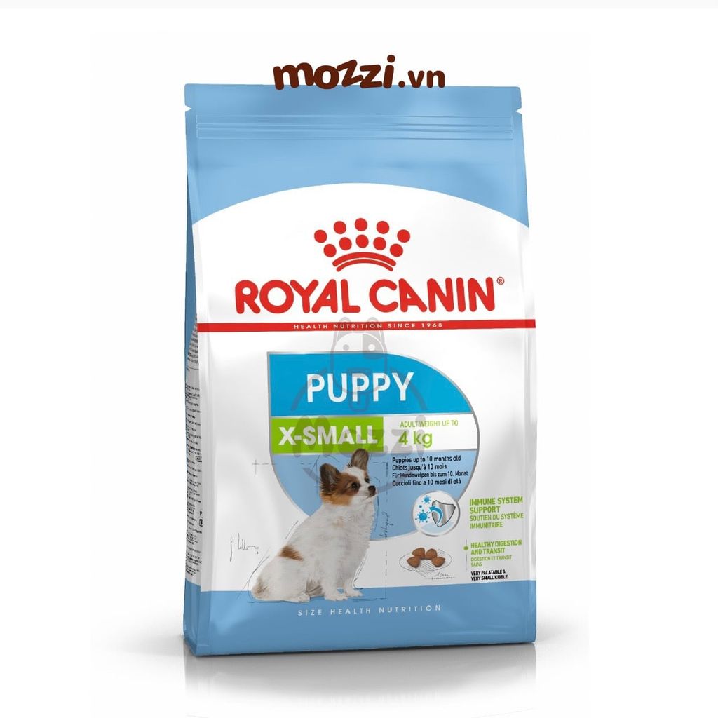 [500g - 1.5kg] Thức ăn hạt Royal Canin Xsmall Puppy Adult cho chó siêu nhỏ