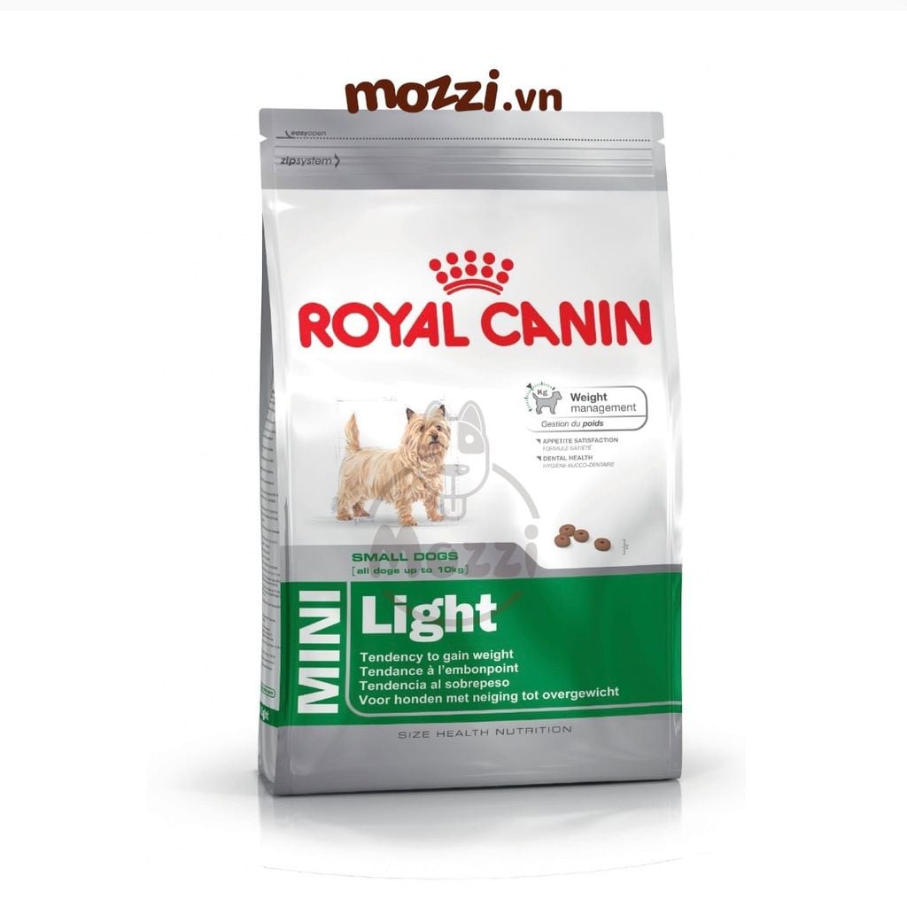 [2kg] Thức ăn hạt Royal Canin Mini Light Weight Care cho chó thừa cân