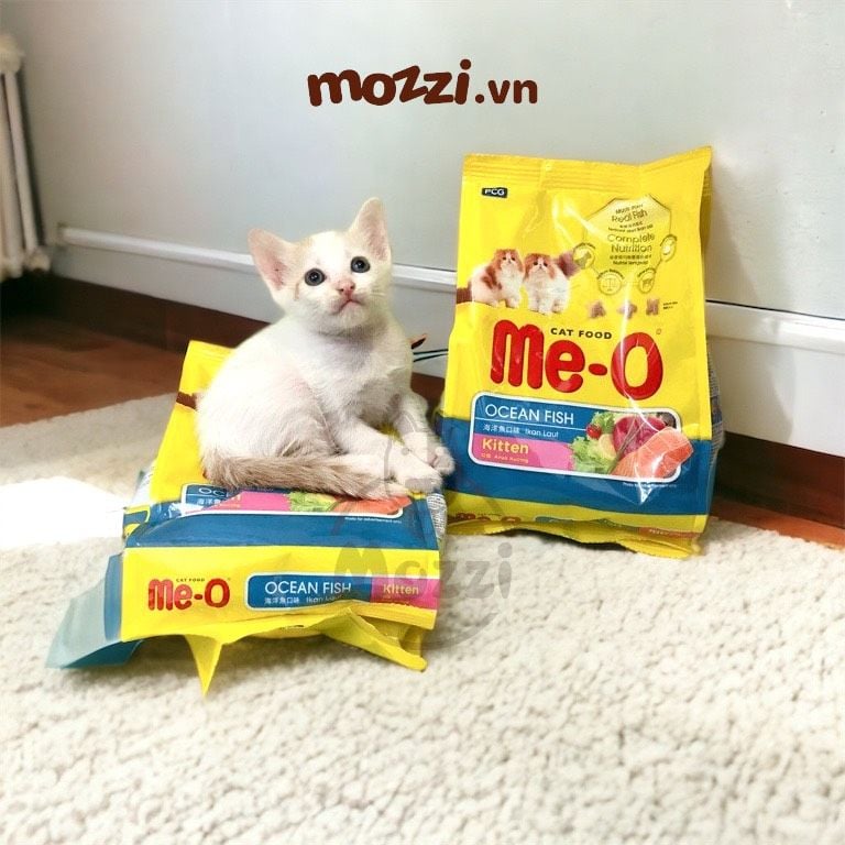 Thức ăn hạt Me-O cho mèo con Kitten [400g - 1.1kg]