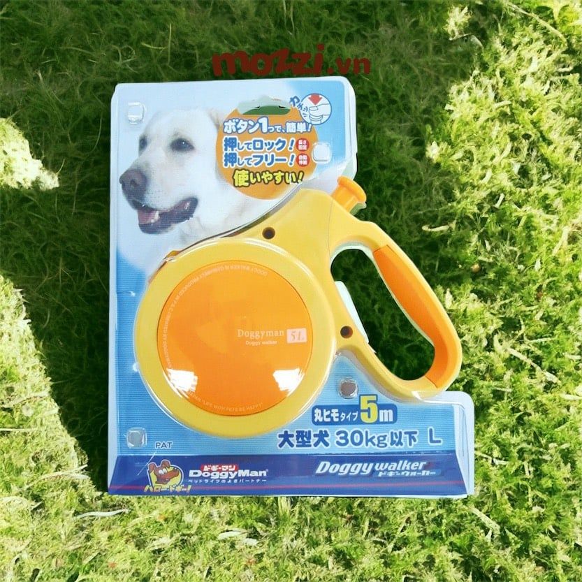 DoggyMan Dây dắt tự động 5m cho chó mèo