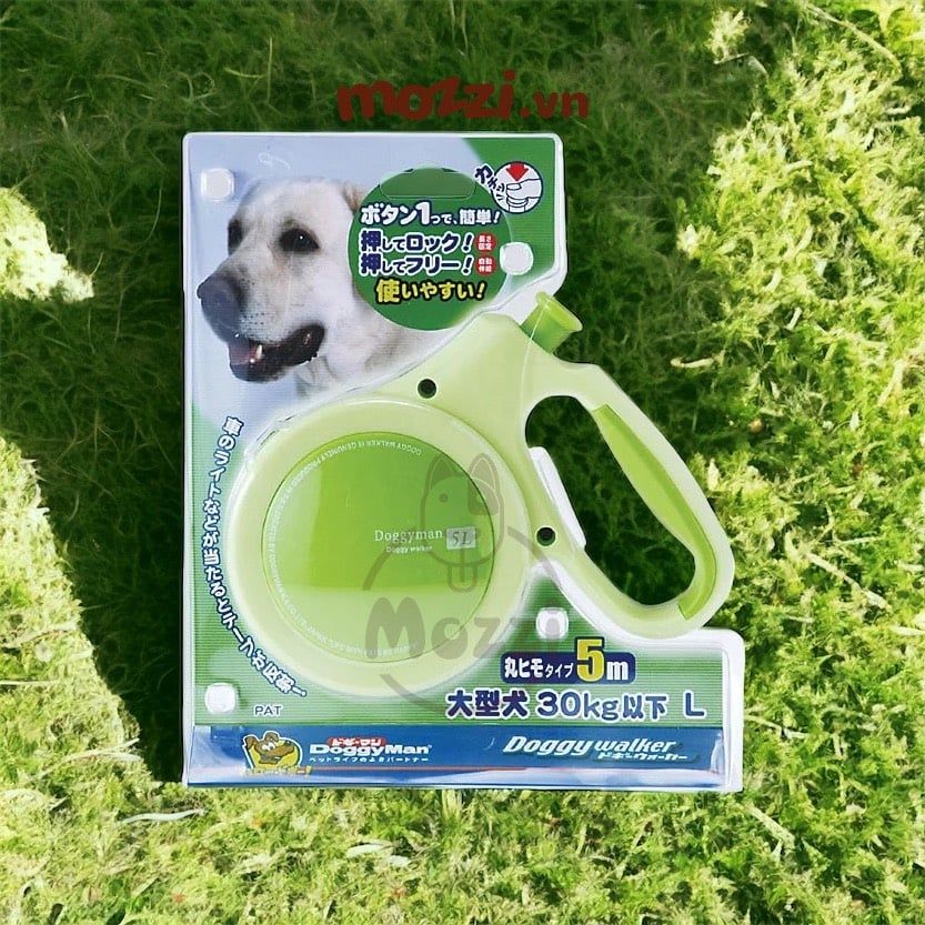 DoggyMan Dây dắt tự động 5m cho chó mèo