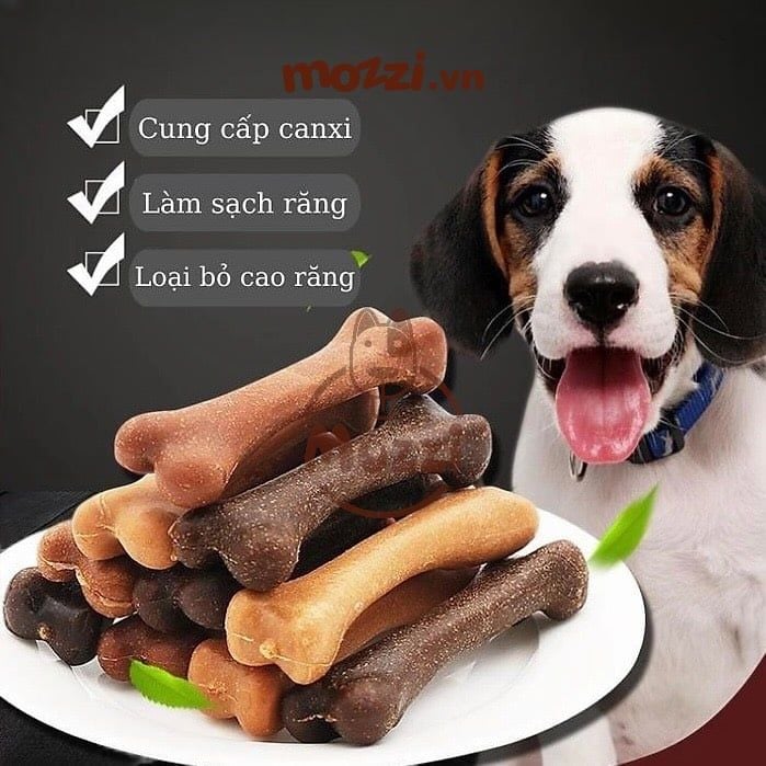 Snack cho chó Xương gặm sạch răng Dental Bone Pet2Go Thái Lan