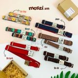  Dog Collar Pro Vòng cổ dây vải cao cấp khắc tên cho chó - Pettag Mozzi 