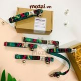  Cat Collar Pro Vòng cổ dây vải cao cấp khắc tên cho chó mèo - Pettag Mozzi 