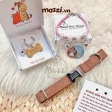  Combo Thẻ tên đôi và Dây charm mix ngẫu nhiên cho chó mèo - Pettag Mozzi 