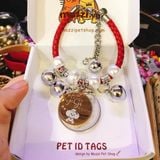  Combo Thẻ tên đôi và Dây charm mix ngẫu nhiên cho chó mèo - Pettag Mozzi 