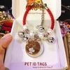 Combo Thẻ tên đôi và Dây charm mix ngẫu nhiên cho chó mèo - Pettag Mozzi