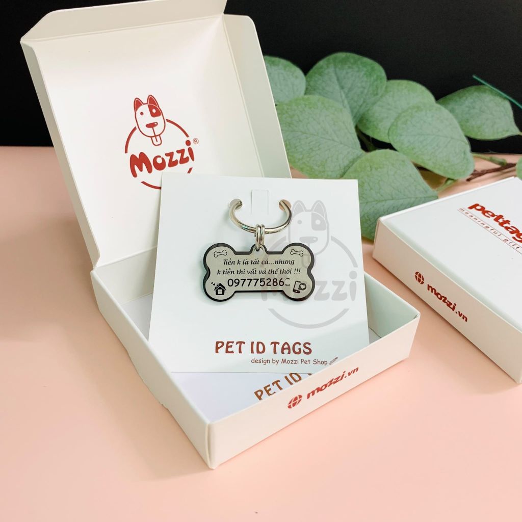 Thẻ tên inox dành cho Thú cưng