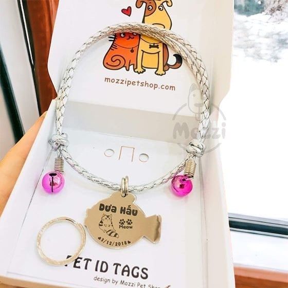 Combo Thẻ tên inox + Dây Handmade