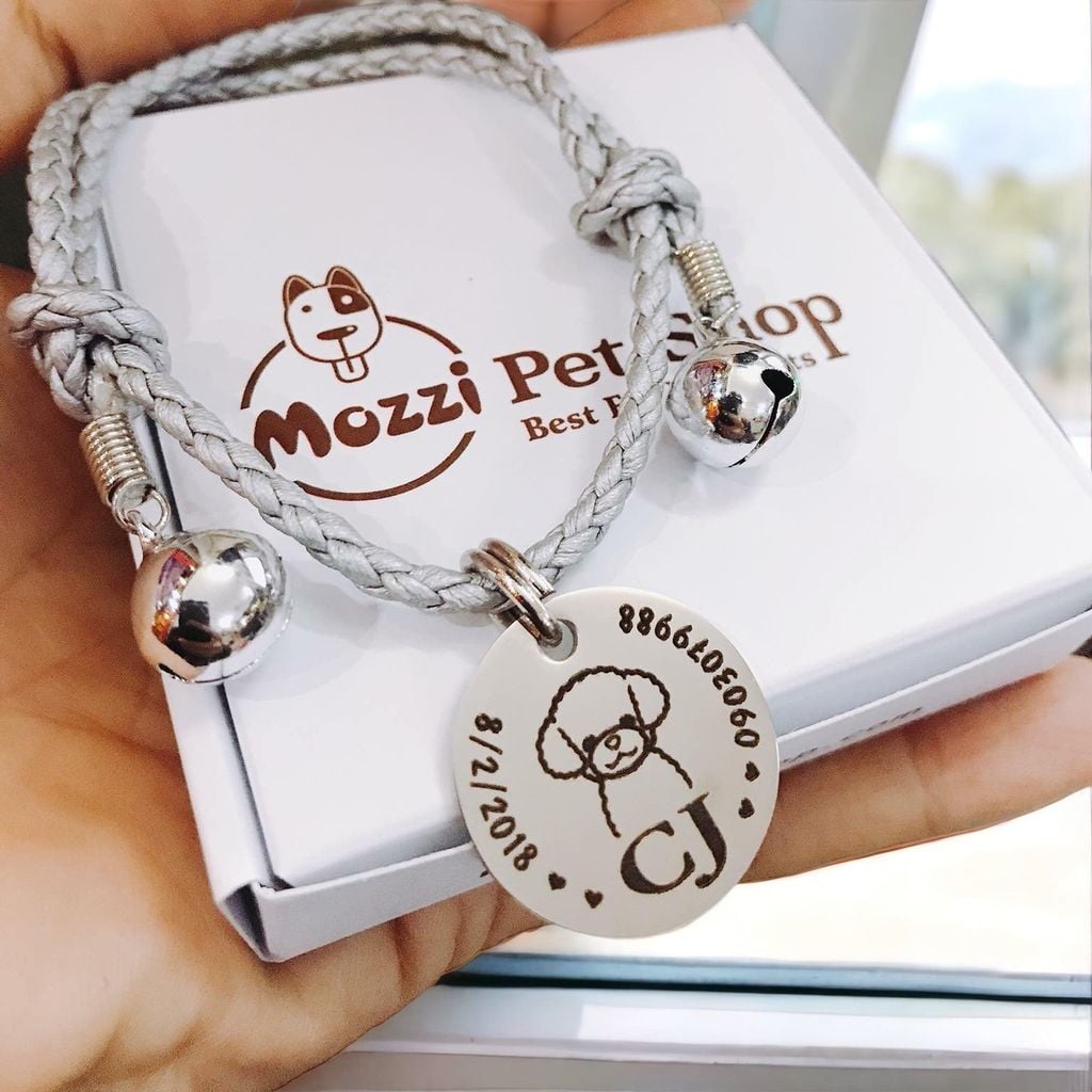 Combo Thẻ tên inox + Dây Handmade