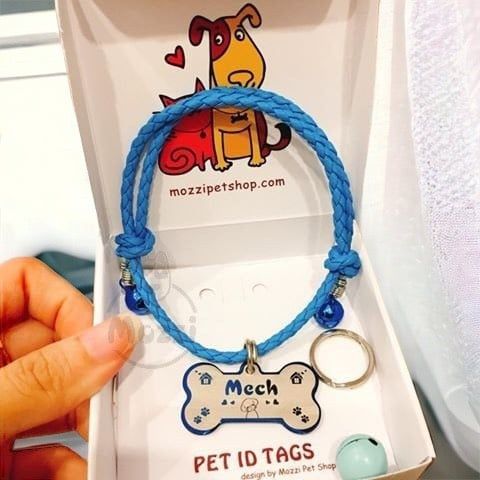 Combo Thẻ tên inox + Dây Handmade