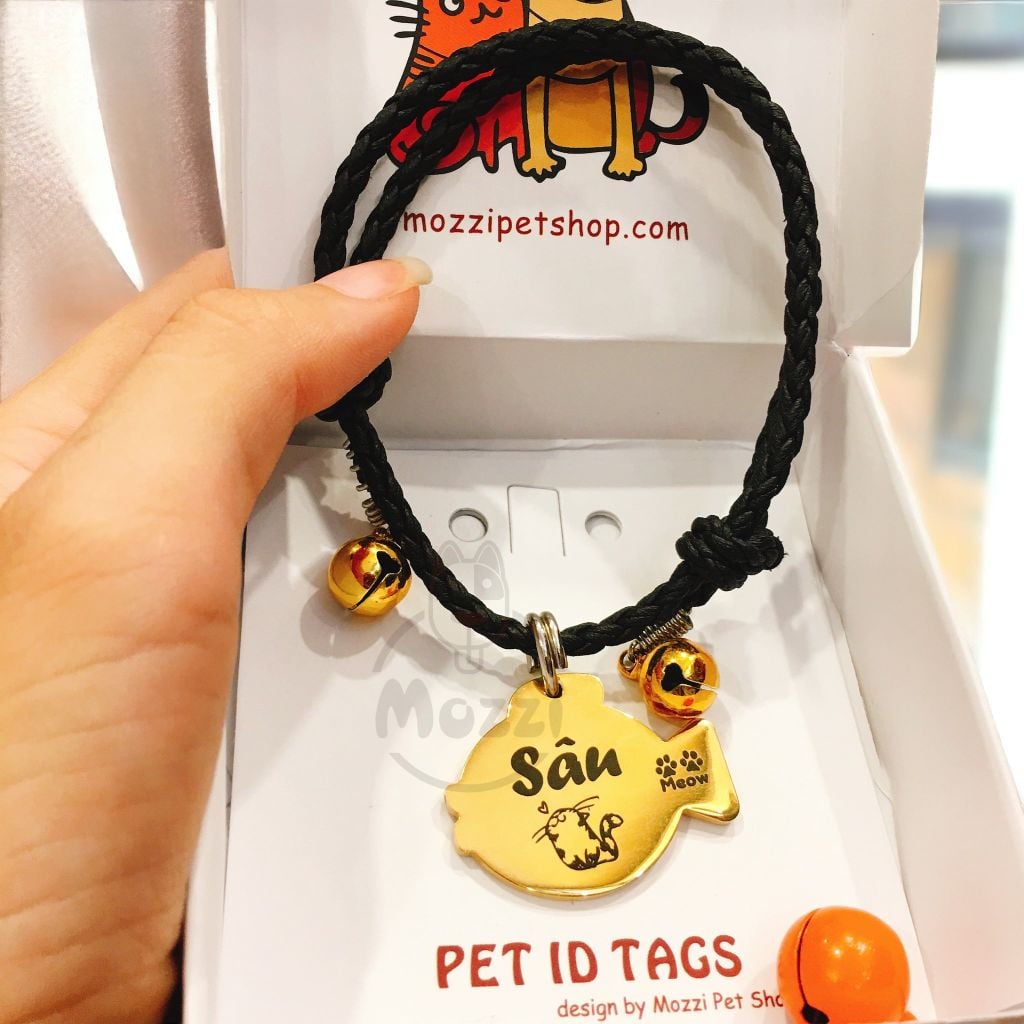 Combo Thẻ tên inox + Dây Handmade