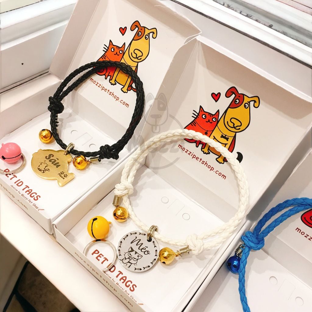 Combo Thẻ tên inox + Dây Handmade
