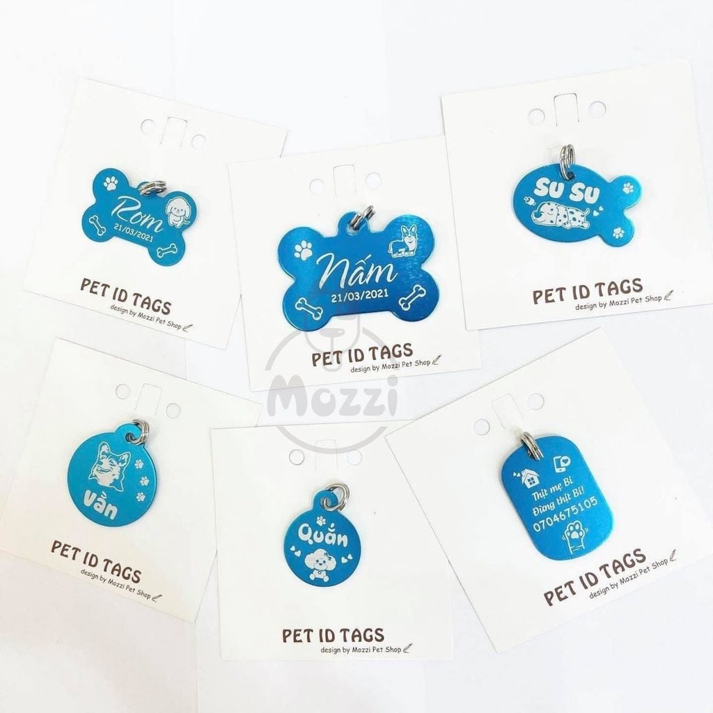 Thẻ tên kim loại cho Thú cưng