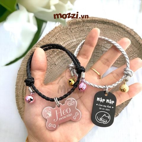  Thẻ tên kim loại cho Thú cưng 