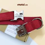  Dog Collar Pro Vòng cổ dây vải cao cấp khắc tên cho chó - Pettag Mozzi 