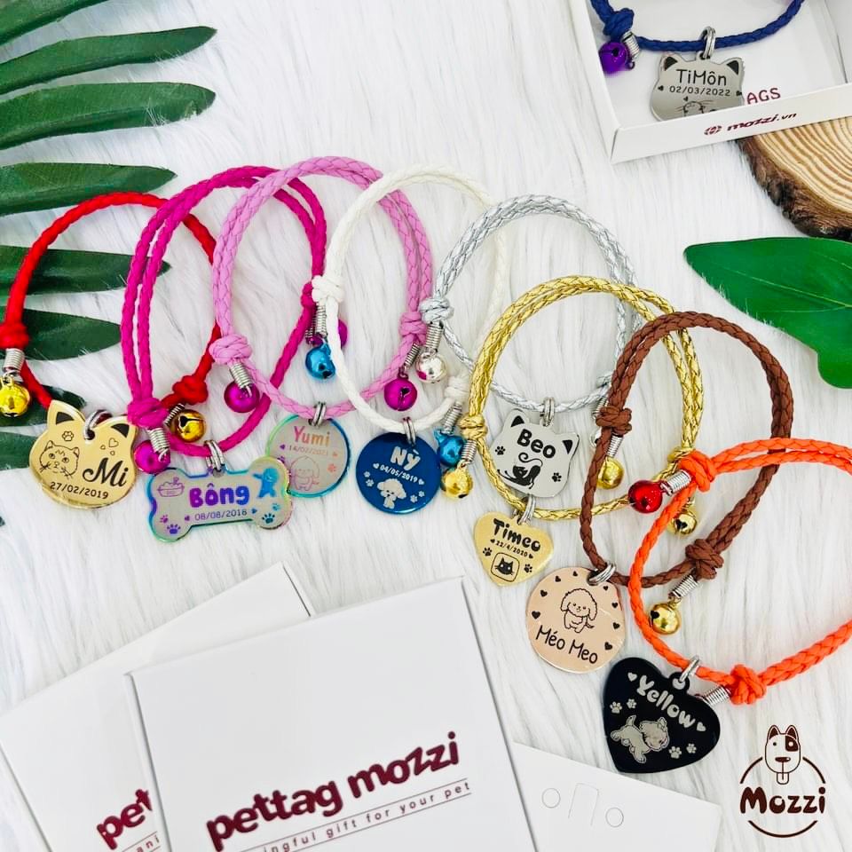 Combo Thẻ tên inox + Dây Handmade